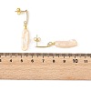 304 Stainless Steel Stud Dangle Earrings with Natural Baroque Keshi Pearls EJEW-JE07339-6