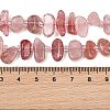 Natural Strawberry Quartz Beads Strands GG-CBA3A44-A02-01-4