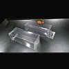 Transparent Plastic PET Box Gift Packaging CON-WH0077-19A-2