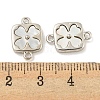 Natural Shell Flower Connector Charms KK-P275-03P-3