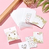 24Pcs 3 Colors Paper Jewelry Display Cards CDIS-FS0001-08-8