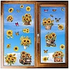 8 Sheets 8 Styles PVC Waterproof Wall Stickers DIY-WH0345-101-1
