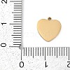 304 Stainless Steel Enamel Charms STAS-I325-042G-3