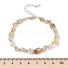 Natural Rutilated Quartz Chips Bracelets for Women BJEW-H623-01S-01-4