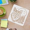 Plastic Reusable Drawing Painting Stencils Templates DIY-WH0172-259-3