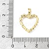Valentine's Day Brass Micro Pave Colorful Cubic Zirconia Pendants KK-E804-05G-3