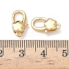 Brass Lobster Claw Clasps KK-Z136-21G-01-3
