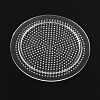 Flat Round Pegboards for 3x2.5mm Mini Fuse Beads LS-DIY-Q009-06-2