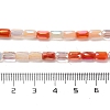 Electroplate Glass Beads Strands EGLA-D030-08E-4