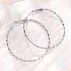 304 Stainless Steel Hoop Earrings EJEW-S250-01A-P-2