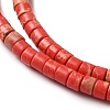 Dyed Synthetic Imperial Jasper Beads Strands G-K368-A04-02-4