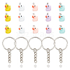 ARRICRAFT DIY Duck Keychain Making Kit DIY-AR0002-79-1