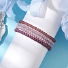 4Pcs 4 Styles Glass Seed Beaded Stretch Bracelet Sets BJEW-JB10606-3