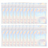 60Pcs Rectangle Zip Top Plastic Glitter Holographic Bags OPP-TA0001-23-2