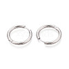 304 Stainless Steel Hoop Earrings EJEW-T048-24C-P-2