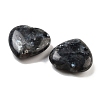 Heart Natural Larvikite Worry Stone G-C134-06A-25-2