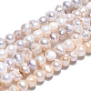 Natural Cultured Freshwater Pearl Beads Strands PEAR-N013-03E-3