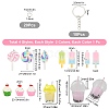 DIY Imitation Food Key Chain Making Kit DIY-SC0018-32-2