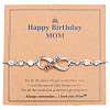 2Pcs Brass Micro Pave Cubic Zirconia Slider Bracelets BJEW-BBC0001-10-1