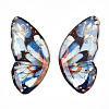 Epoxy Resin Butterfly Wings Cabochons CRES-N035-02D-1