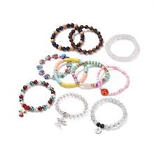 Fashionable Valentines Day Ideas for Her Mixed Bracelets BJEW-JB00468