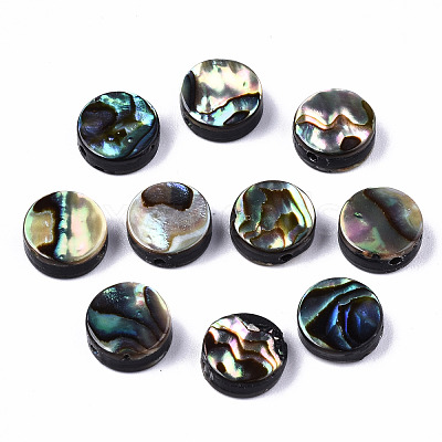 Natural Abalone Shell/Paua Shell Beads SSHEL-T014-14A-1