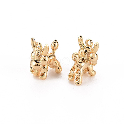 Brass Charms KK-S356-455-NF-1