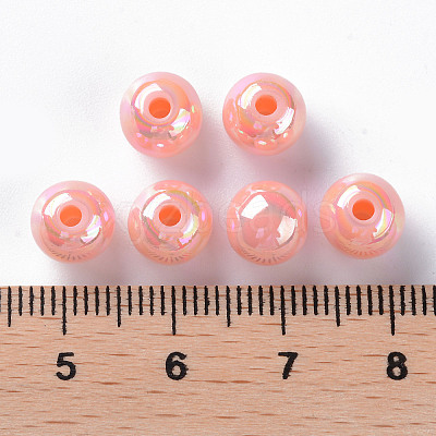 Opaque Acrylic Beads X-MACR-S370-D8mm-A12-1