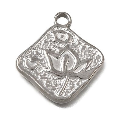 304 Stainless Steel Pendants SA-CBA7C25-02D-P-1