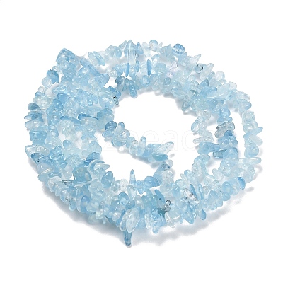 Natural Aquamarine Beads Strands G-K396-A01-01-1