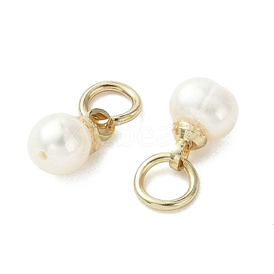 Natural Cultured Freshwater Pearl Pendants PALLOY-JF05298-02-1