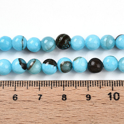 Natural Persian Jade Beads Strands G-A255-A02-01H-1