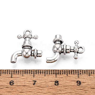 Tibetan Style Alloy Pendants TIBE-N014-30AS-1
