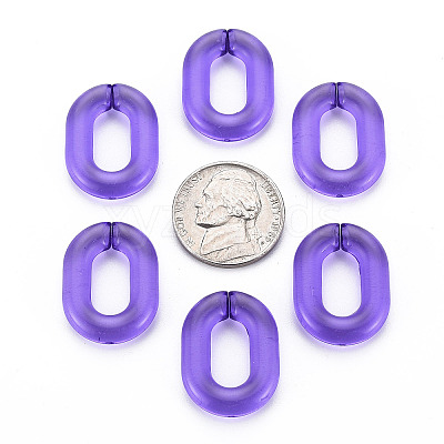 Transparent Acrylic Linking Rings MACR-S373-19-B05-1
