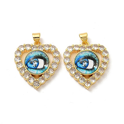 Real 18K Gold Plated Brass Pendants KK-L209-005G-08-1