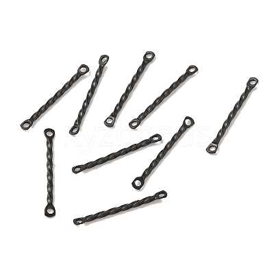 304 Stainless Steel Connector Charms STAS-Q323-02B-B-1
