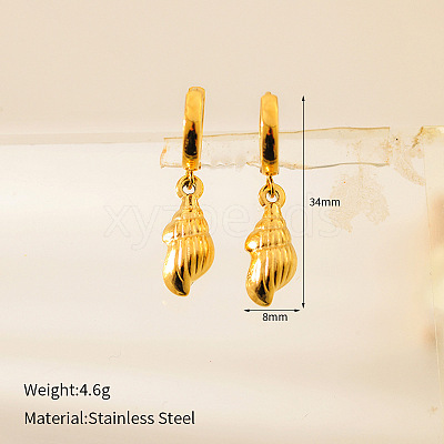 304 Stainless Steel Hoop Earrings FS-WG28AB1-03-1
