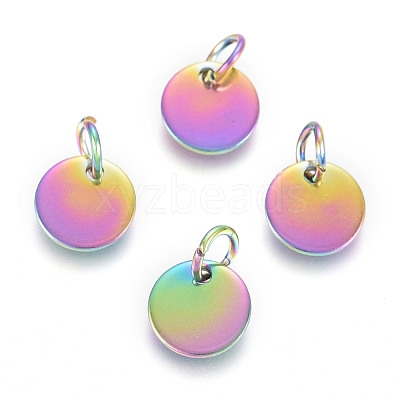 Ion Plating(IP) 304 Stainless Steel Charms X-EJEW-L238-03B-M-1