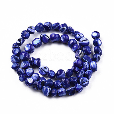 Natural Trochid Shell/Trochus Shell Beads Strands SSHEL-N032-48-A02-1
