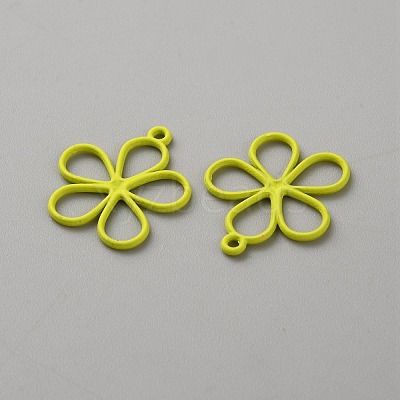 Hollow Out Spray Painted Alloy Pendants FIND-WH20008-19A-1