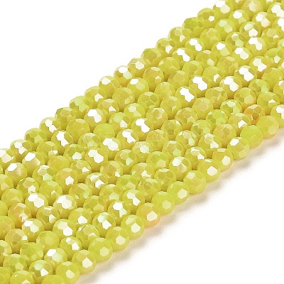 Opaque Glass Beads Stands EGLA-A035-P3mm-B04-1