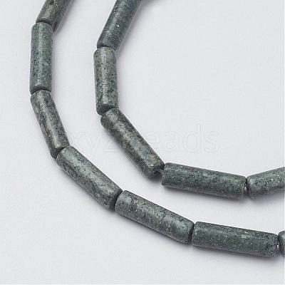 Natural Serpentine/Green Lace Stone Beads Strands G-G968-F12-1