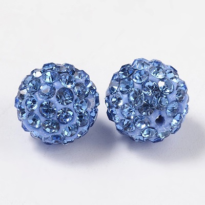 Pave Disco Ball Beads LS-RB-H258-10MM-211-1