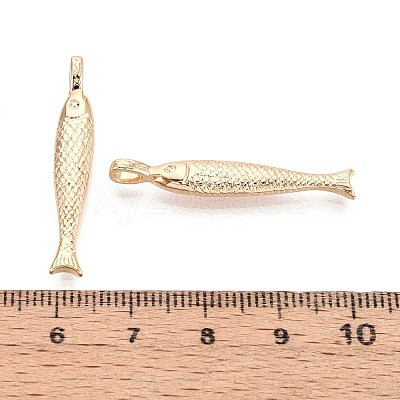 Brass Pendants KK-T071-33G-1