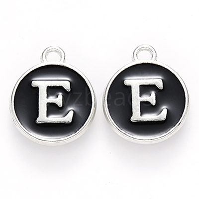 Platinum Plated Alloy Charms ENAM-S118-02E-P-1