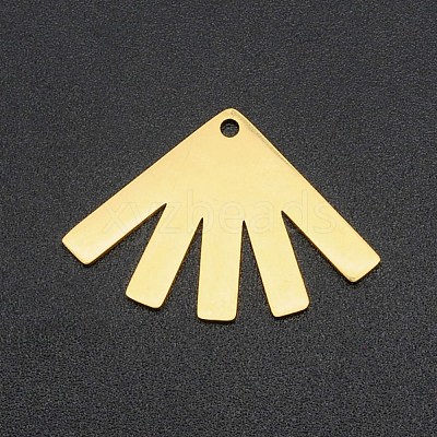 201 Stainless Steel Pendants STAS-N090-LA149-1