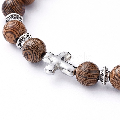 Stretch Bracelets BJEW-JB05226-1
