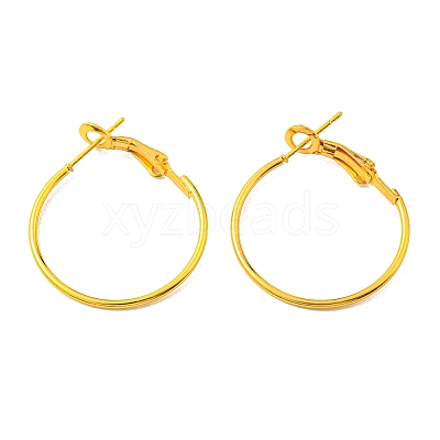 Iron Huggie Hoop Earring Findings IFIN-E025-01B-G-1