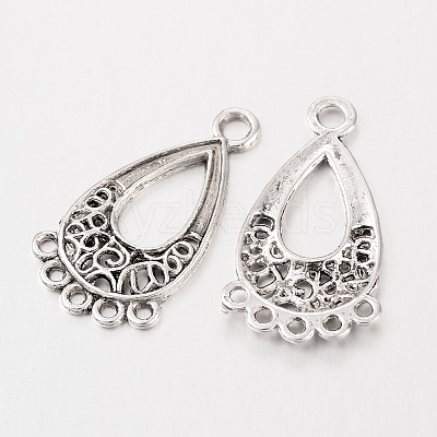 Tibetan Style Chandelier Component Links EA434Y-1