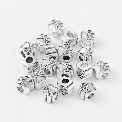 Tibetan Style European Beads MPDL-6160-AS-RS-1